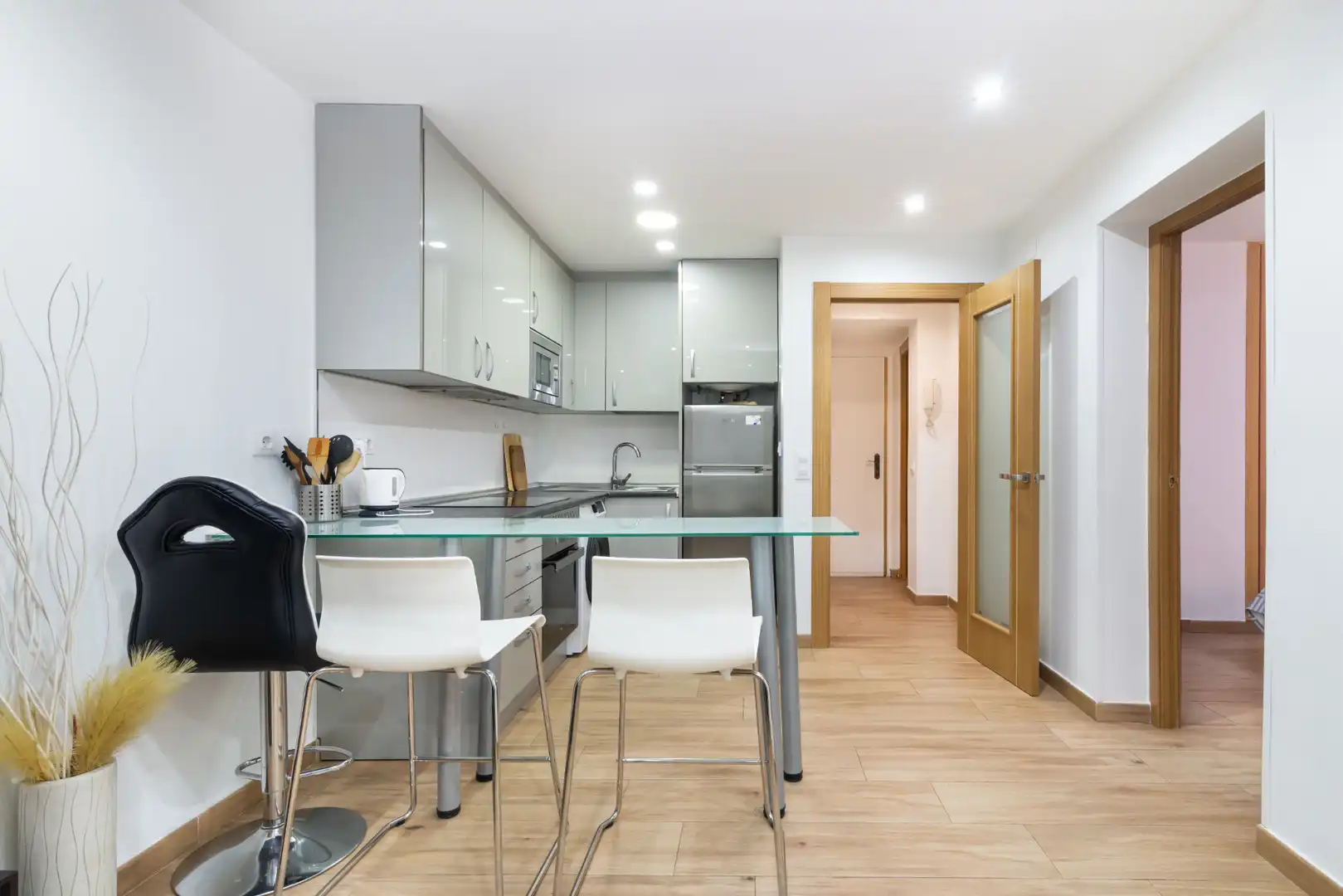 Cuina de Apartament en venda en Madrid amb Aire condicionat, Calefacció i Moblat