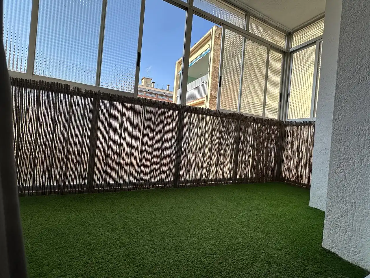 Terrace of Flat for rent in Terrassa  with Air Conditioner, Heating and Terrace