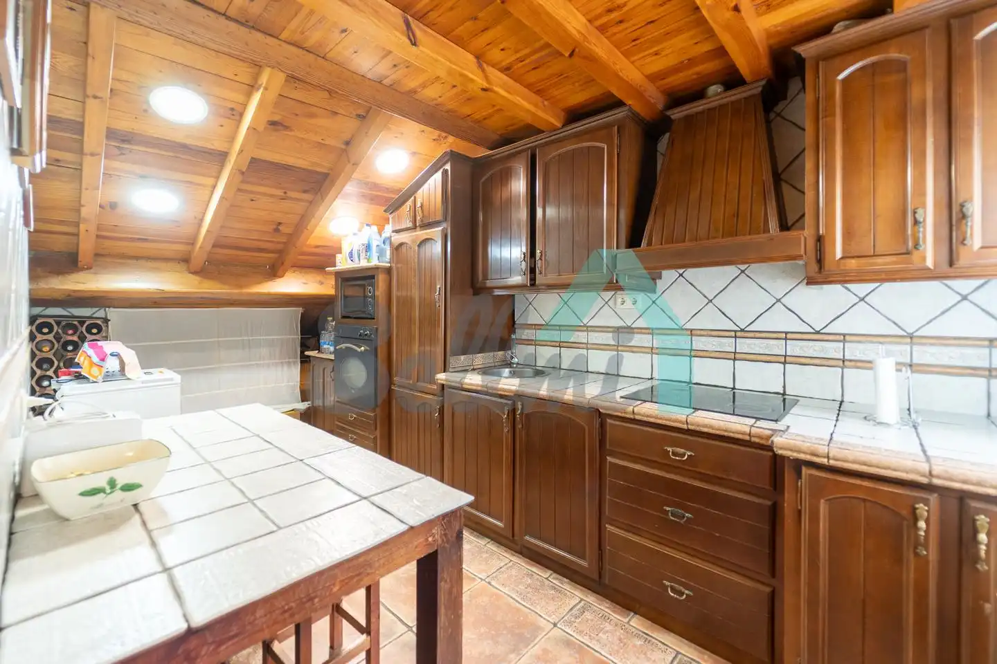 Küche von Maisonette zum Verkauf in Valdés - Luarca mit Heizung und Parkett