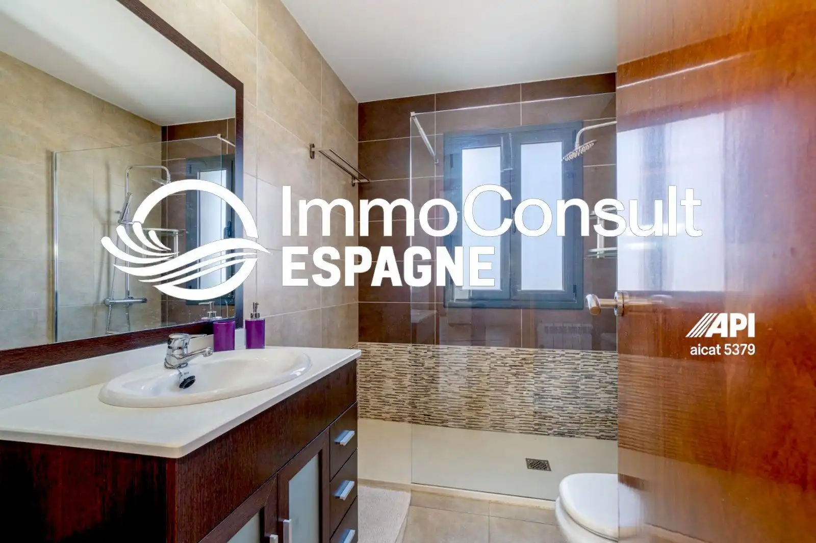 Baño de Apartamento en venta en Empuriabrava con Aire acondicionado, Calefacción y Terraza