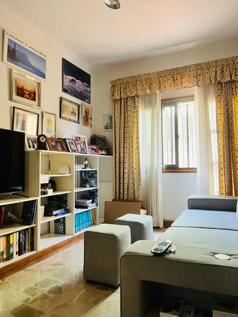 Sala de estar de Casa adosada en venta en Las Palmas de Gran Canaria con Amueblado