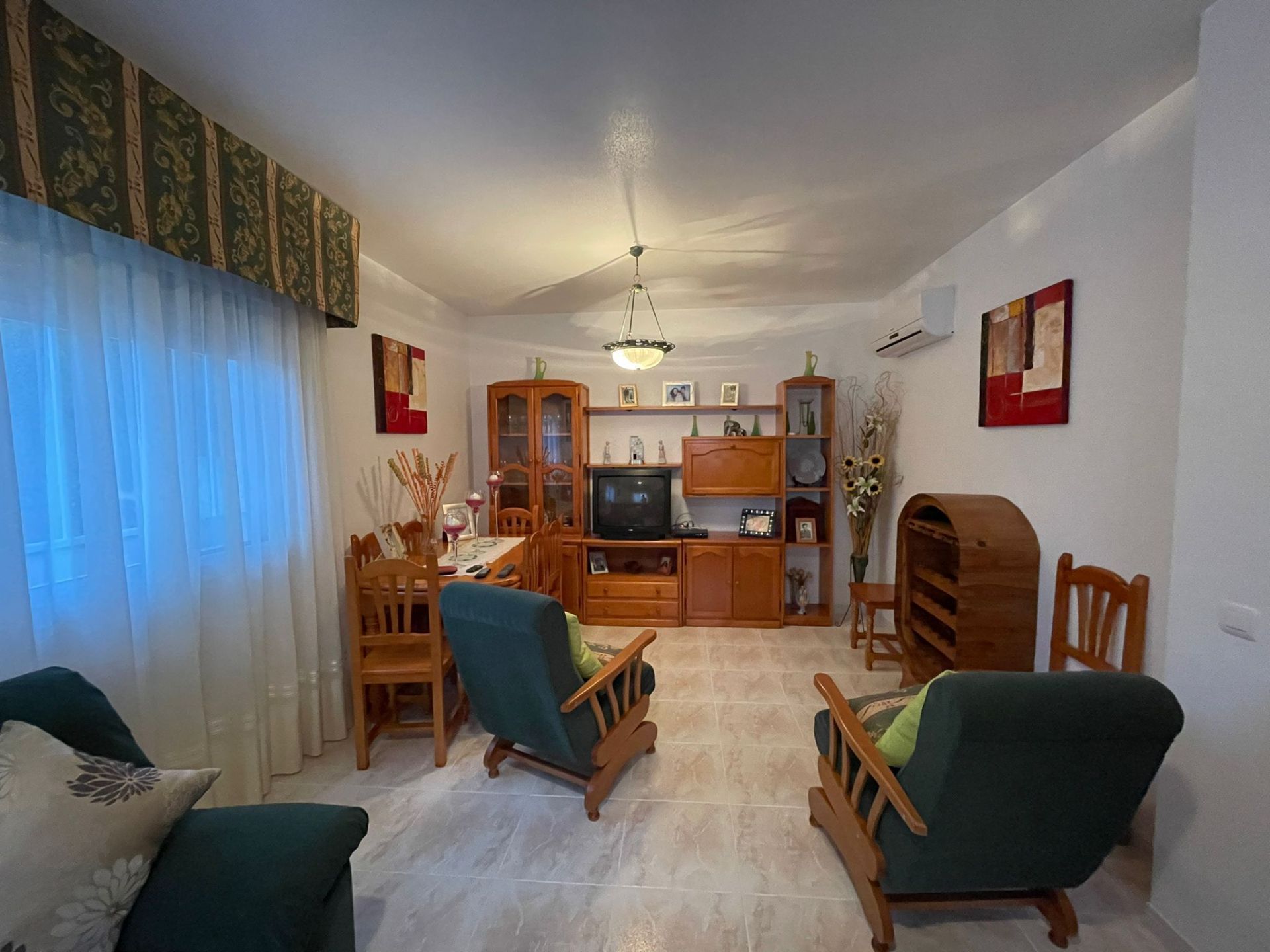 Sala d'estar de Casa adosada en venda en Cuevas del Almanzora amb Aire condicionat, Calefacció i Terrassa