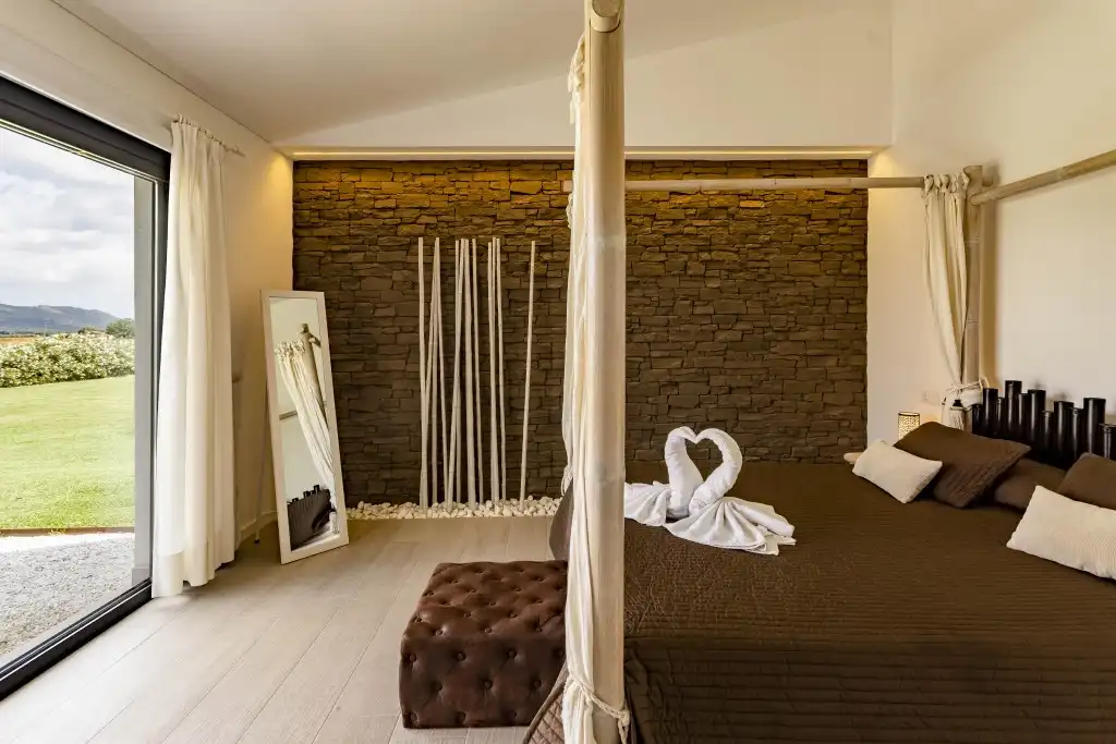 Habitación de Finca rústica en venta en Sa Pobla con Aire acondicionado, Jardín privado y Terraza