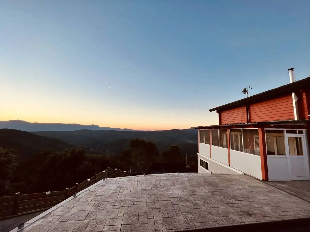 Terraza de Casa o chalet en venta en Caldes de Montbui con Calefacción, Jardín privado y Parquet