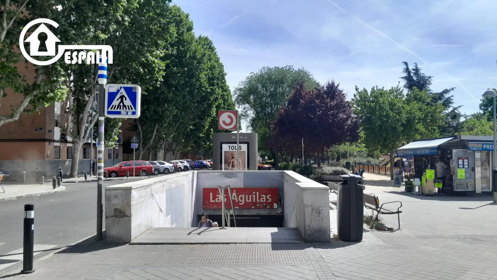 Außenansicht von Wohnung zur Miete in Madrid mit Klimaanlage und Heizung
