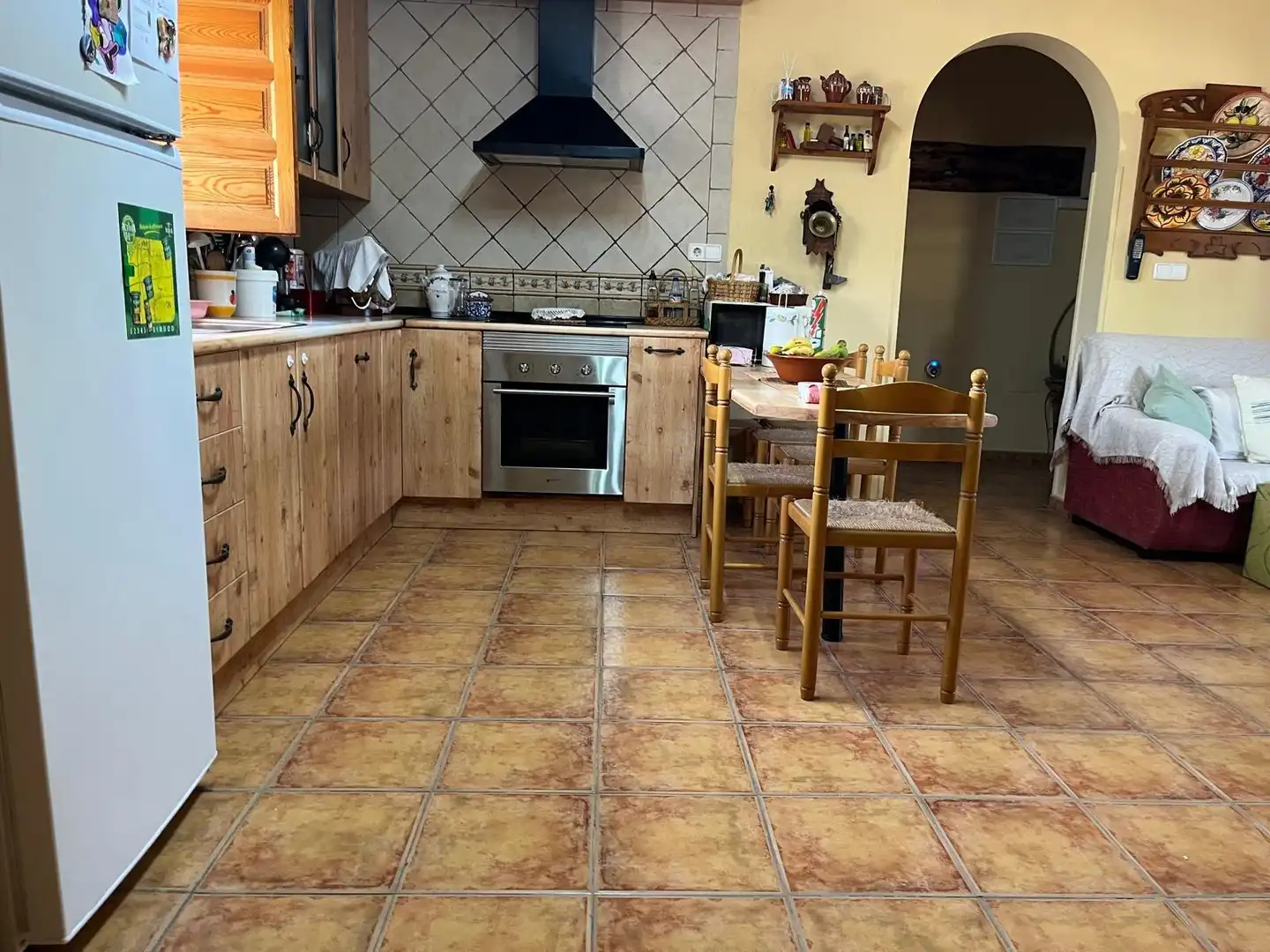 Cocina de Casa o chalet en venta en Murcia con Aire acondicionado, Calefacción y Terraza