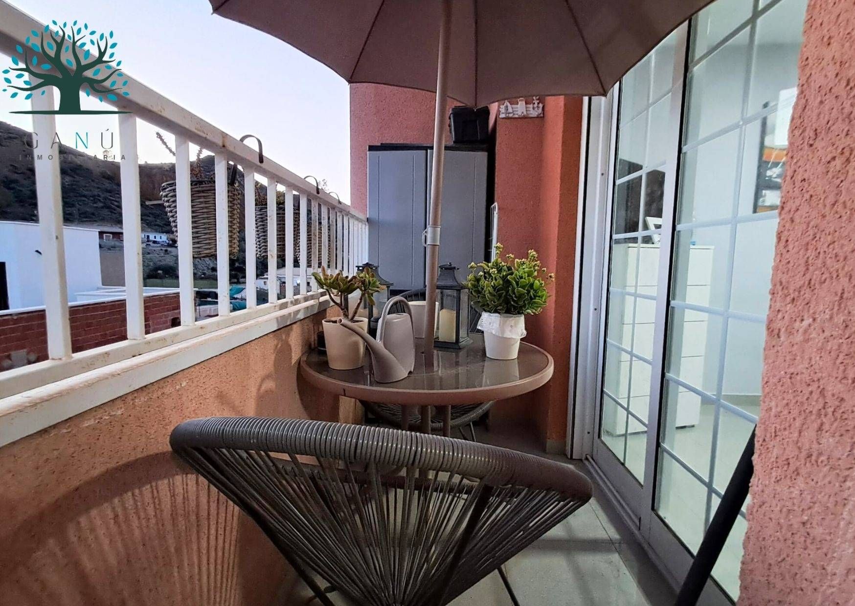 Terrassa de Pis en venda en Mazarrón amb Aire condicionat, Terrassa i Alarma