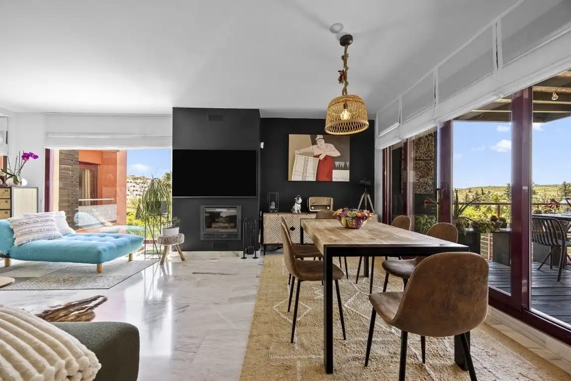 Comedor de Casa o chalet en venta en Benahavís con Aire acondicionado, Calefacción y Jardín privado