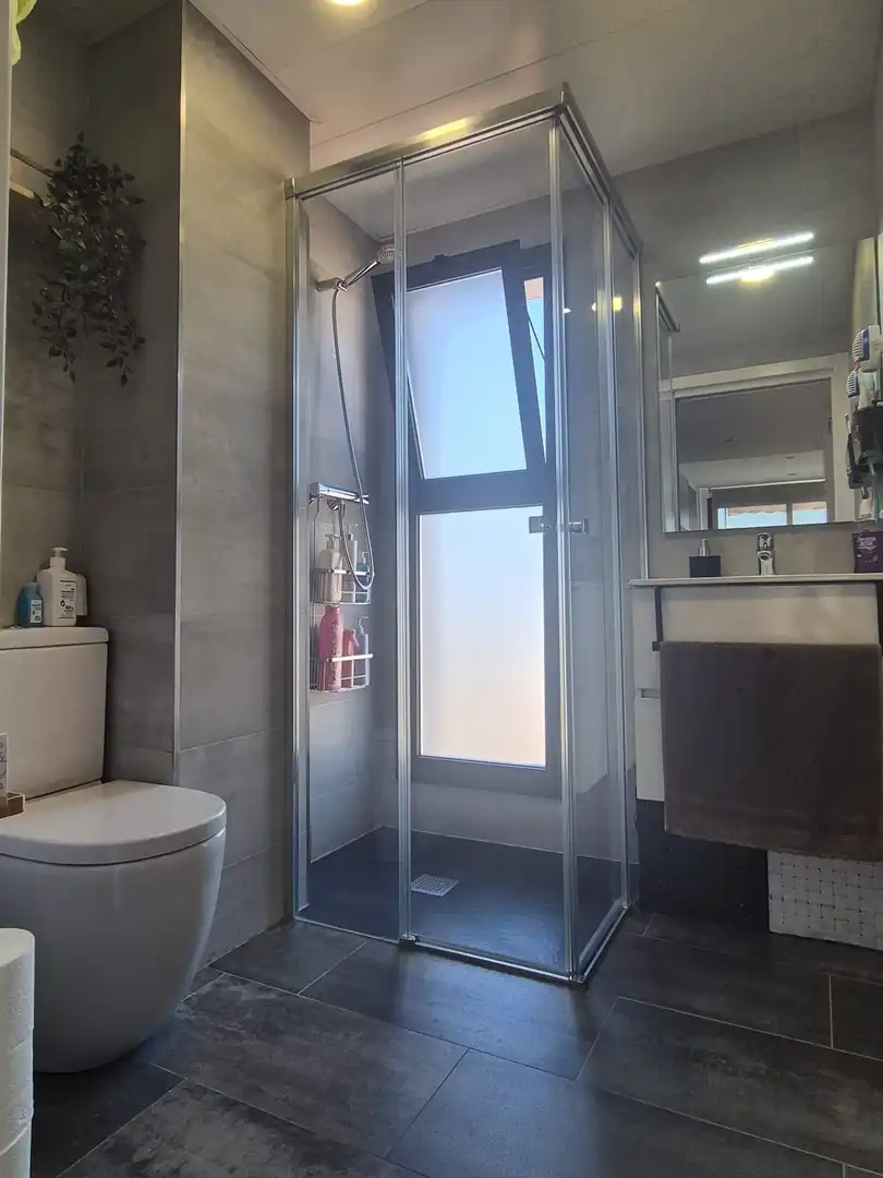 Bathroom of Attic for sale in Cubelles  with Air Conditioner and Terrace