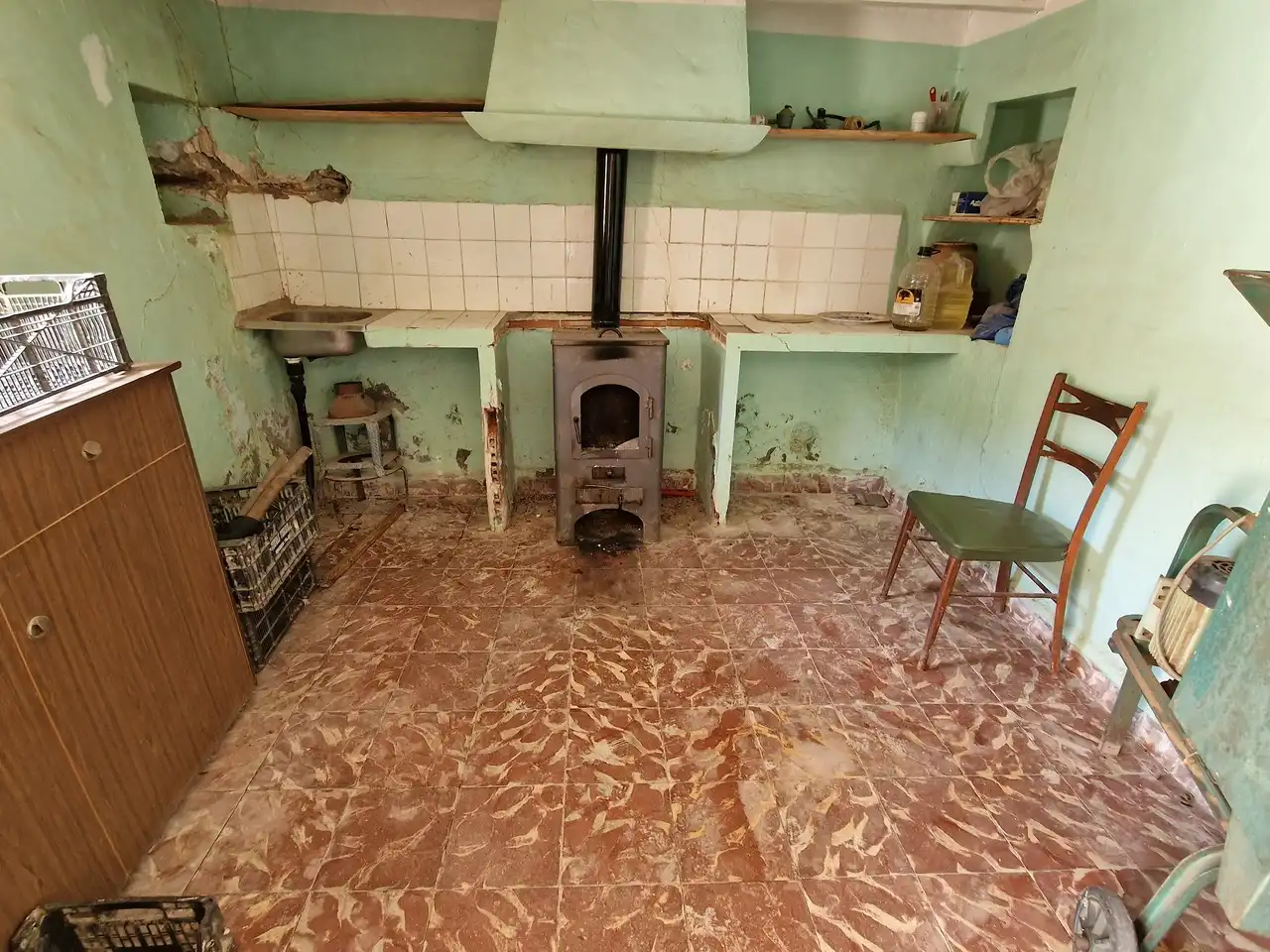 Küche von Country house zum Verkauf in Viñuela