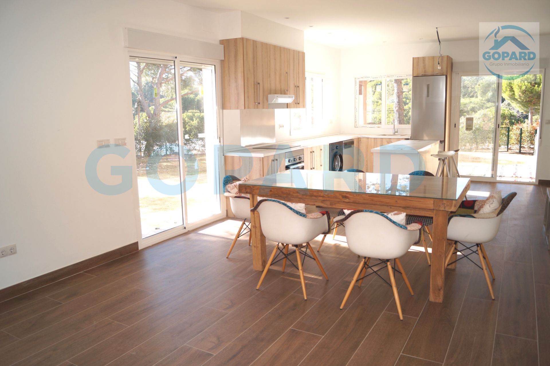 Dining room of Flat to rent in Valdemorillo  with Heating, Private garden and Terrace