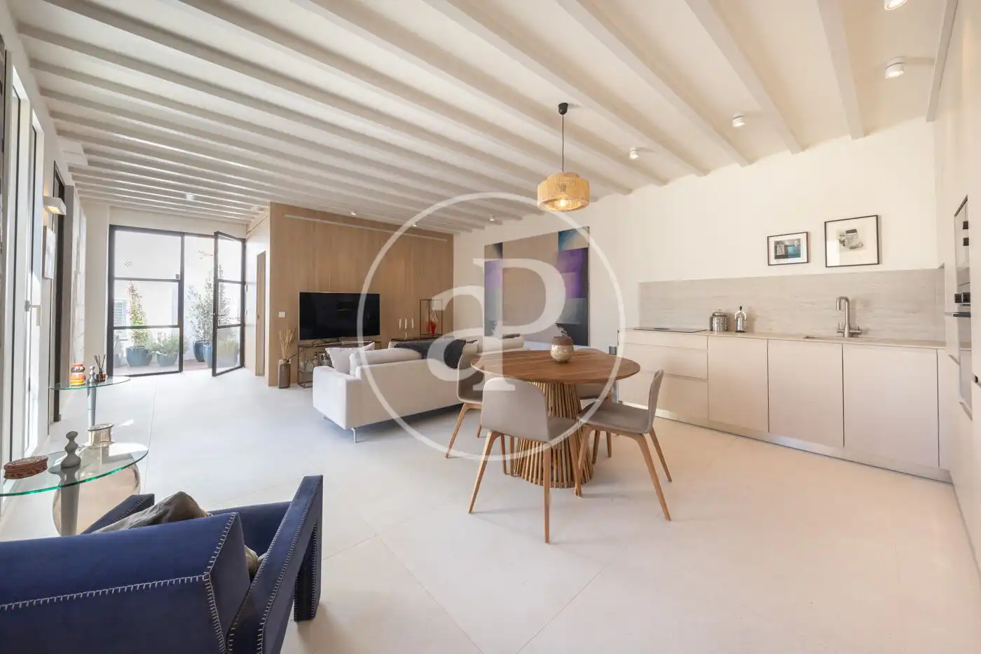 Sala de estar de Piso en venta en  Palma de Mallorca con Aire acondicionado, Calefacción y Terraza