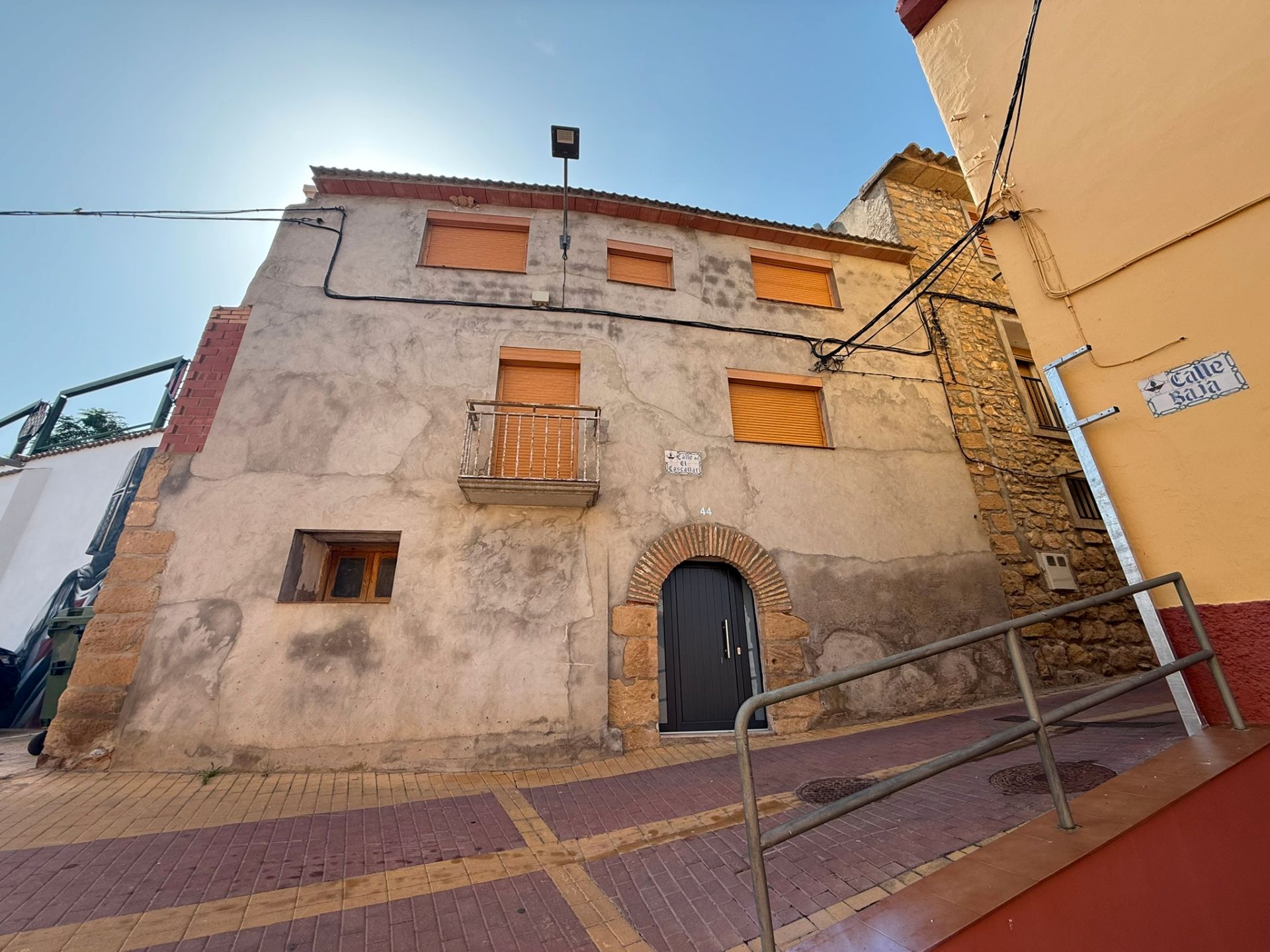 Exterior view of Country house for sale in Chiprana  with Storage room, Furnished and Balcony