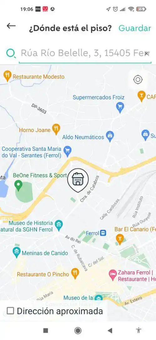 Planta baixa en venda en Ferrol