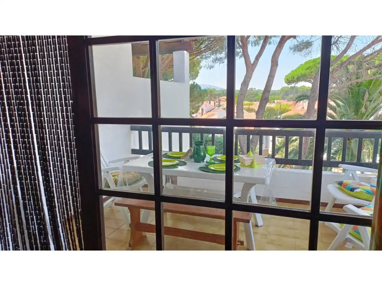 Terrace of Flat for sale in L'Escala  with Terrace, Furnished and Community pool