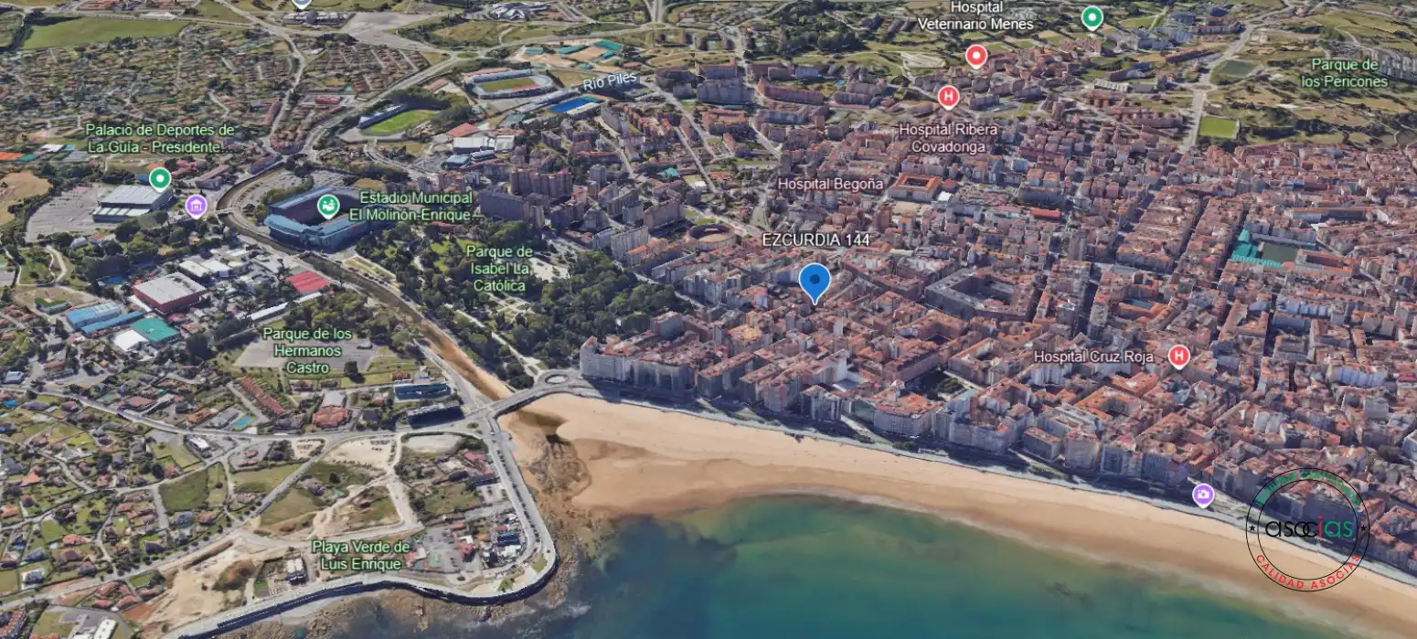 Exterior view of Flat for sale in Gijón   with Heating and Terrace