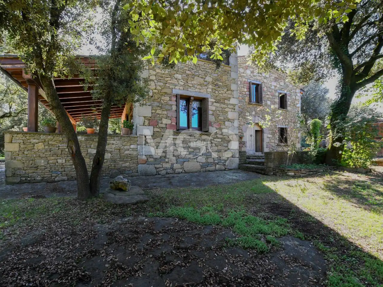 Außenansicht von Country house zum Verkauf in Sant Julià de Vilatorta mit Heizung, Privatgarten und Terrasse