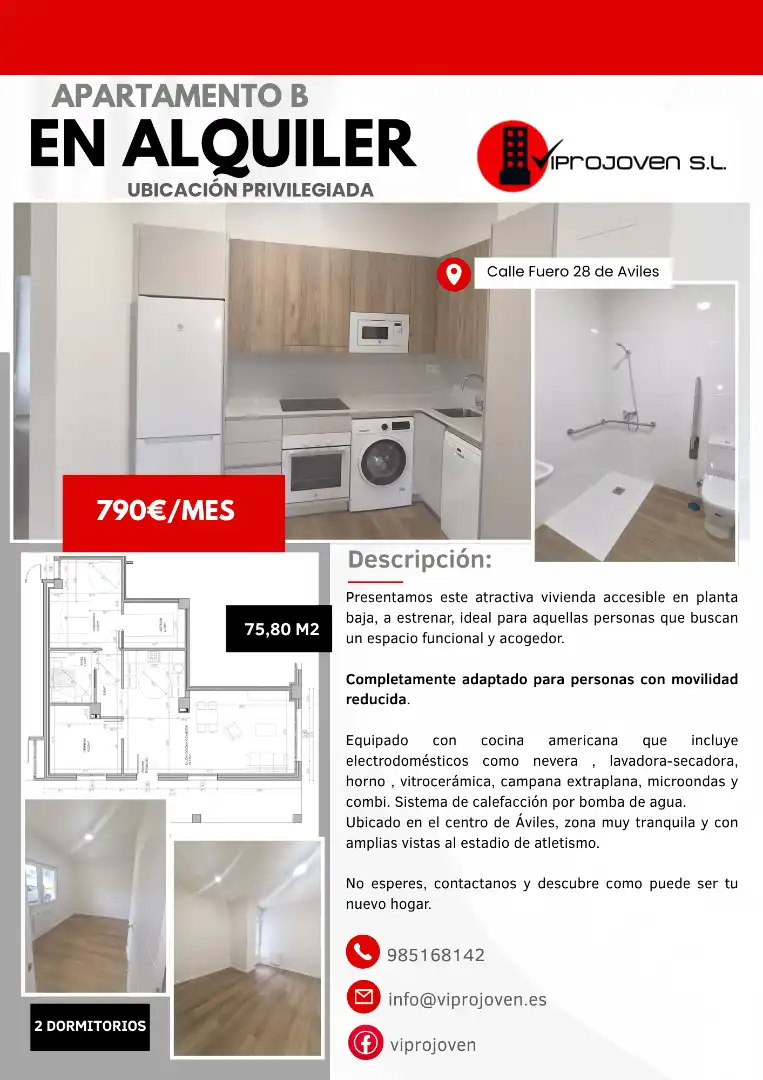 Apartament de lloguer a Calle Fuero de Avilés, 28, El Carbayedo - El Quirinal