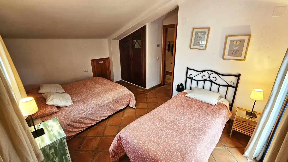 Habitación de Finca rústica en venta en Santa Ana la Real con Calefacción, Jardín privado y Terraza