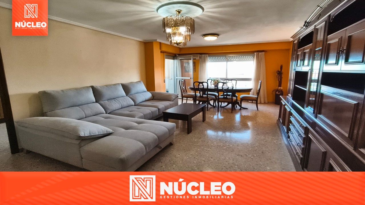 Sala de estar de Piso de alquiler en Alcoy / Alcoi con Amueblado