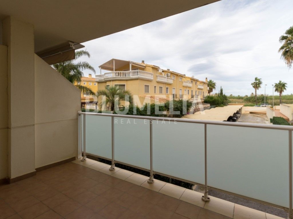 Terrace of Apartment to rent in Dénia  with Air Conditioner, Heating and Private garden
