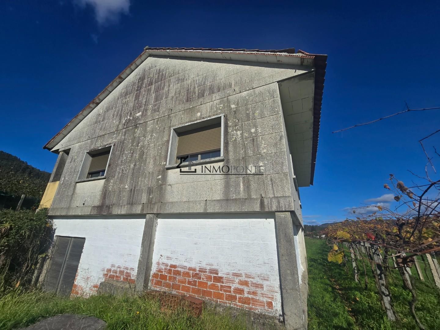 Exterior view of House or chalet for sale in Poio  with Private garden