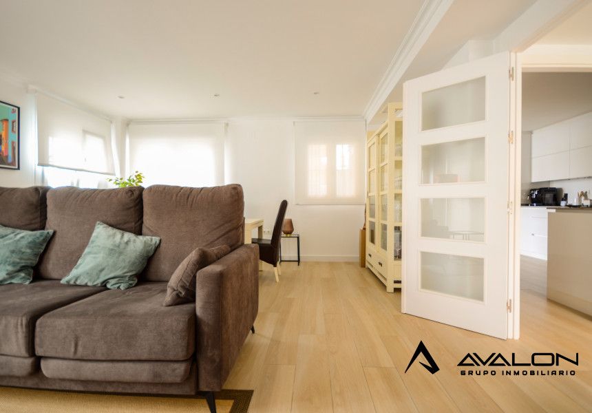 Living room of Single-family semi-detached for sale in Aljaraque  with Air Conditioner, Heating and Private garden