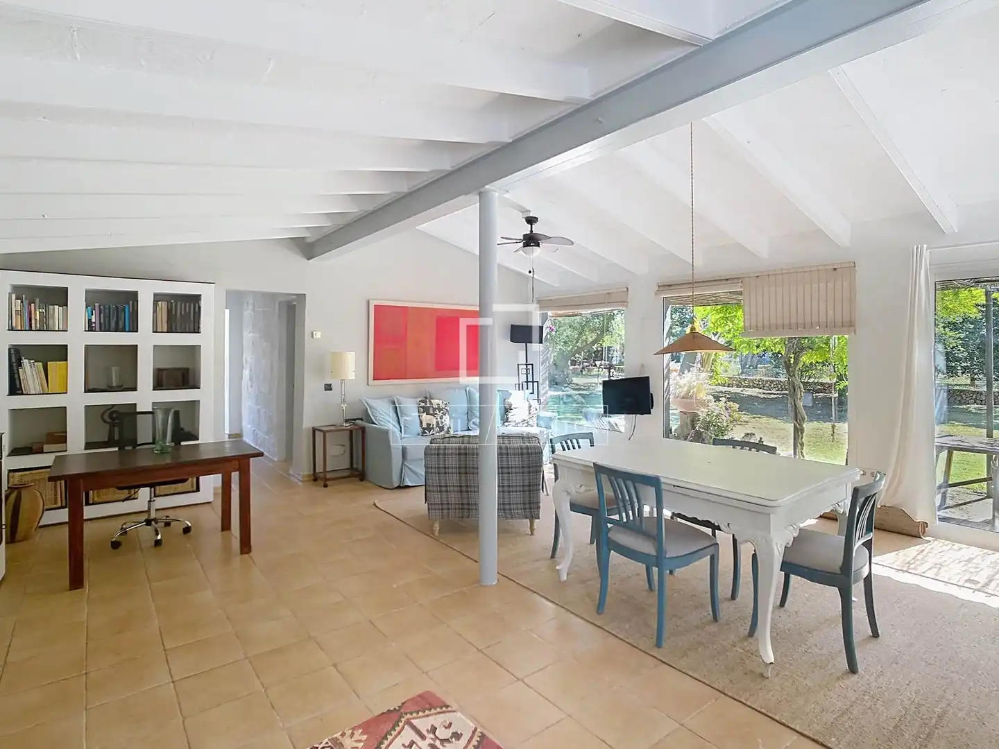 Sala de estar de Finca rústica en venta en Ciutadella de Menorca con Jardín privado, Terraza y Piscina