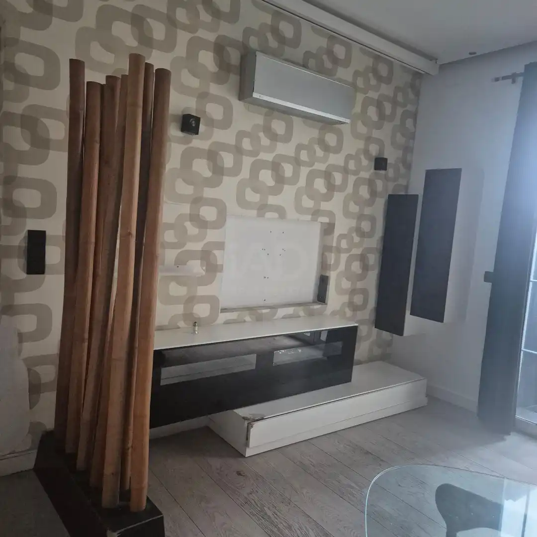 Living room of Flat for sale in  Zaragoza Capital  with Air Conditioner, Heating and Terrace