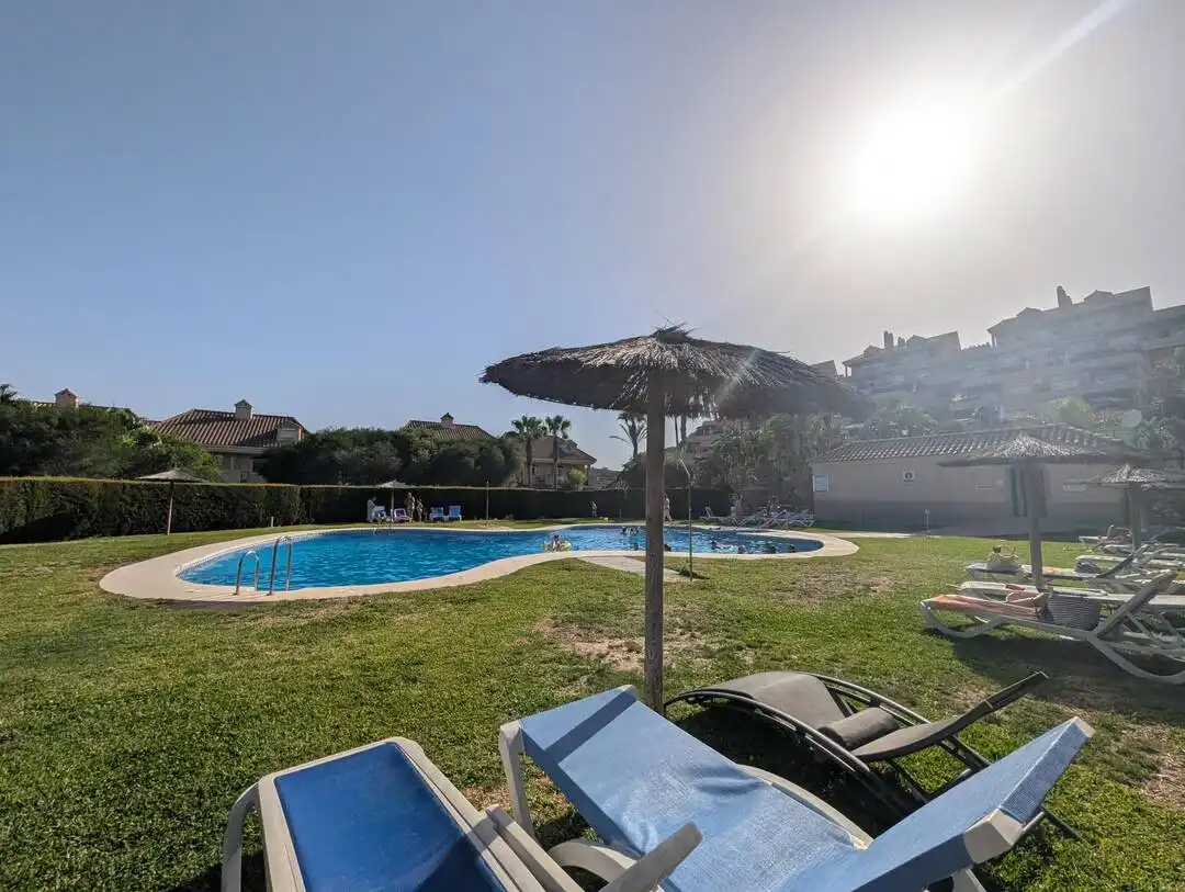 Swimming pool of Detached homes for sale in La Alcaidesa  with Air Conditioner, Heating and Private garden