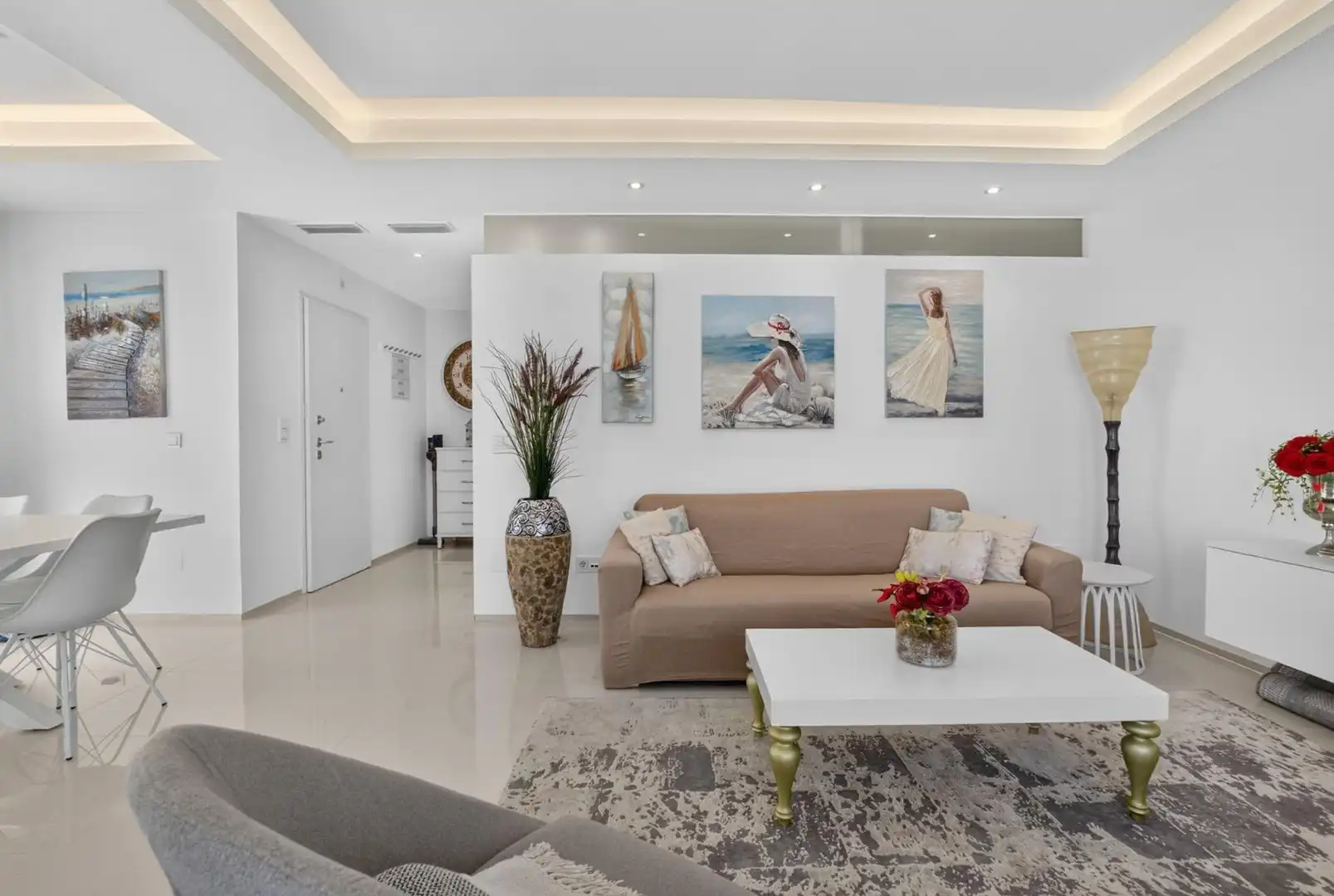 Living room of Apartments for sale in Rojales  with Heating, Private garden and Swimming Pool