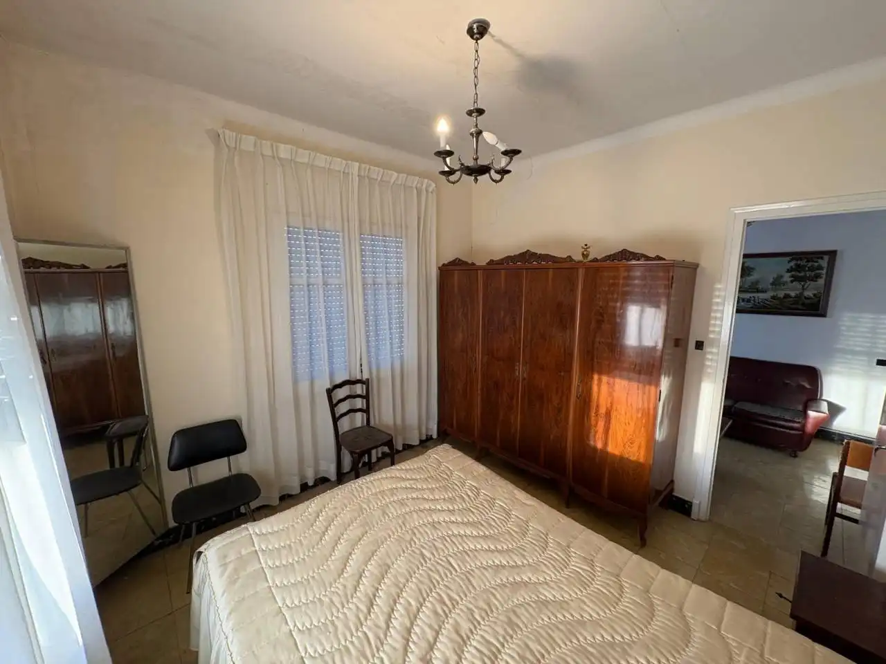 Bedroom of Houses for sale in Binéfar  with Heating, Terrace and Furnished