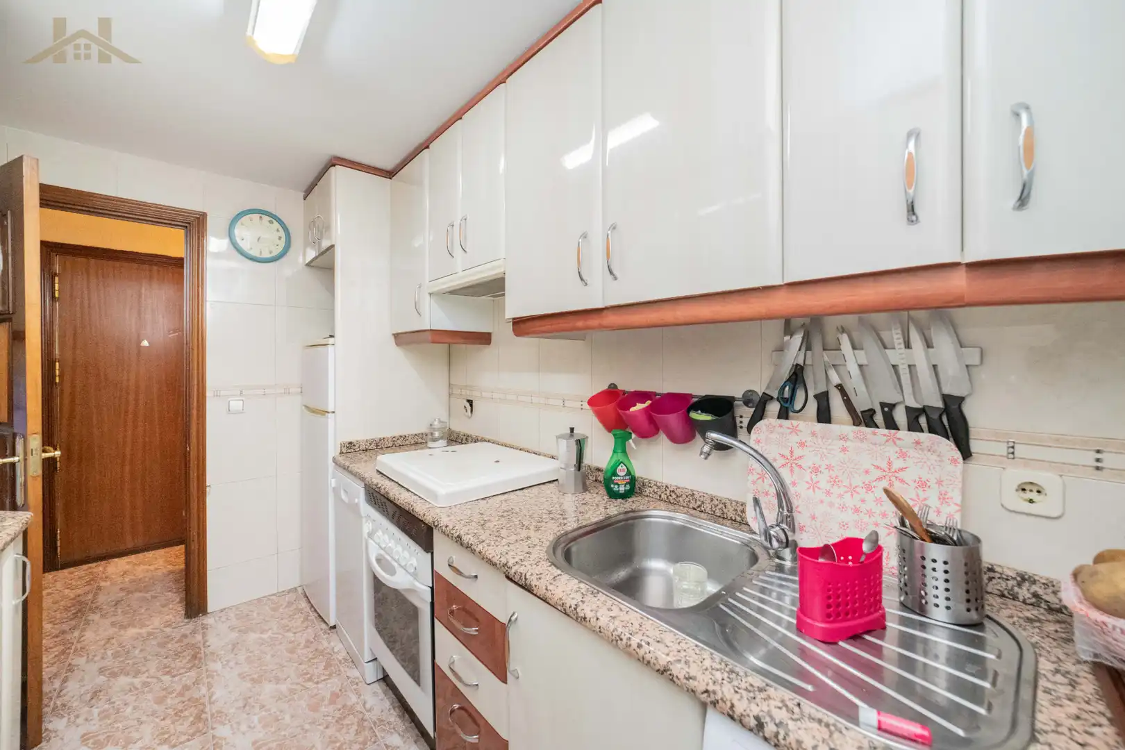 Cocina de Piso de alquiler en Móstoles con Calefacción, Horno y Lavadora
