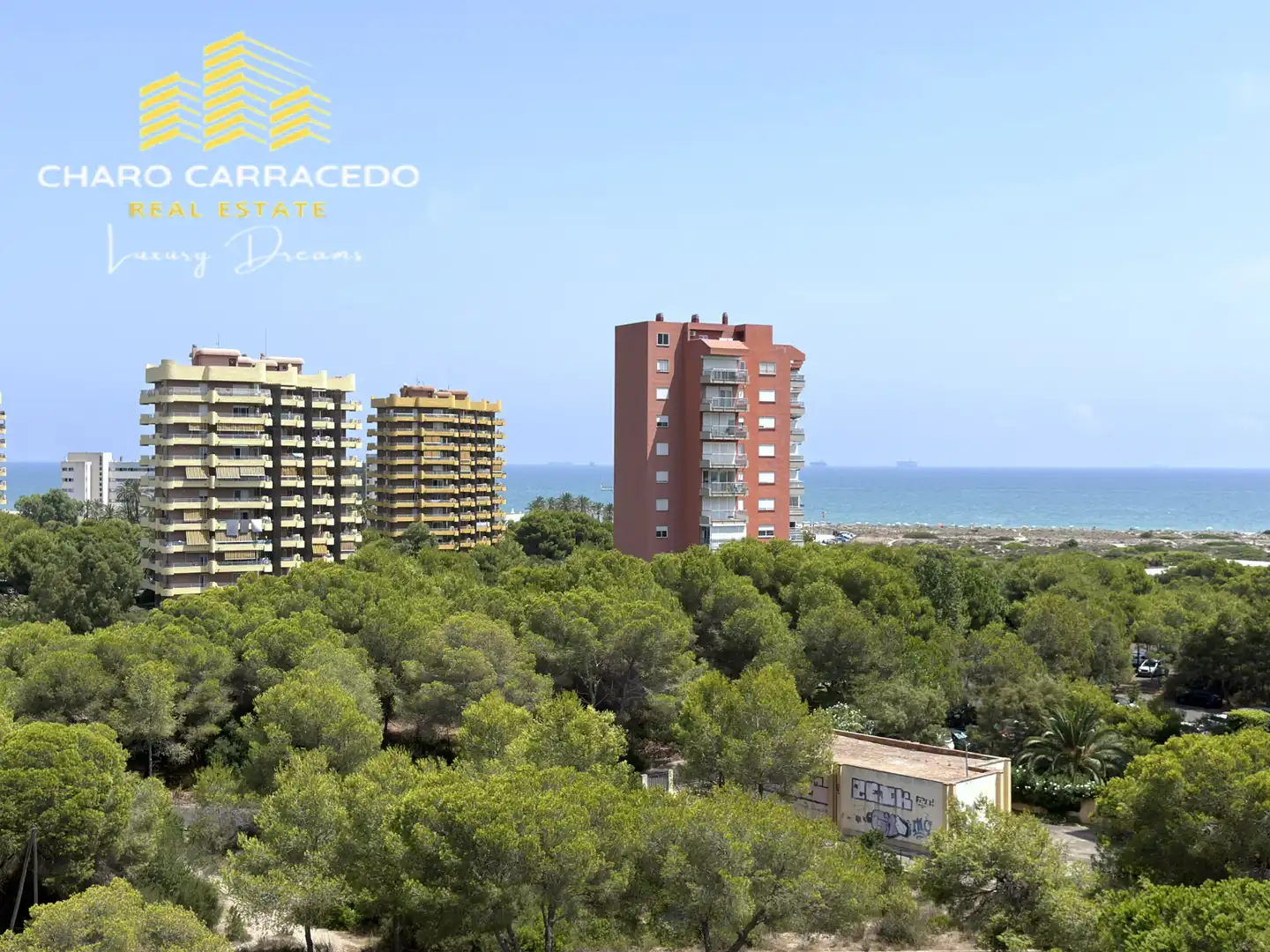 Vista exterior de Pis de lloguer en Valencia amb Aire condicionat, Jardí privat i Terrassa