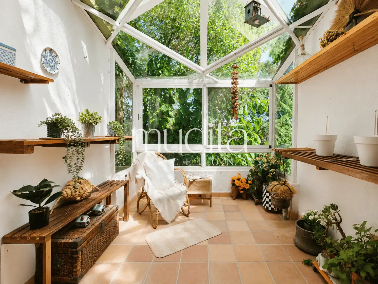 Terraza de Casa o chalet en venta en Sant Celoni con Calefacción, Jardín privado y Terraza