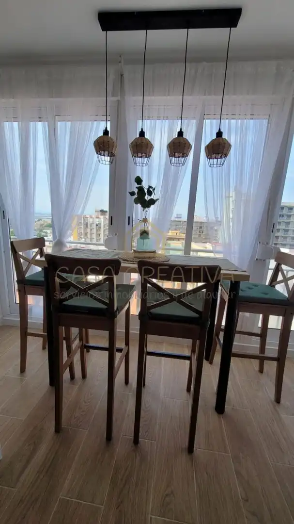 Terraza de Estudio en venta en Sueca con Aire acondicionado, Calefacción y Amueblado