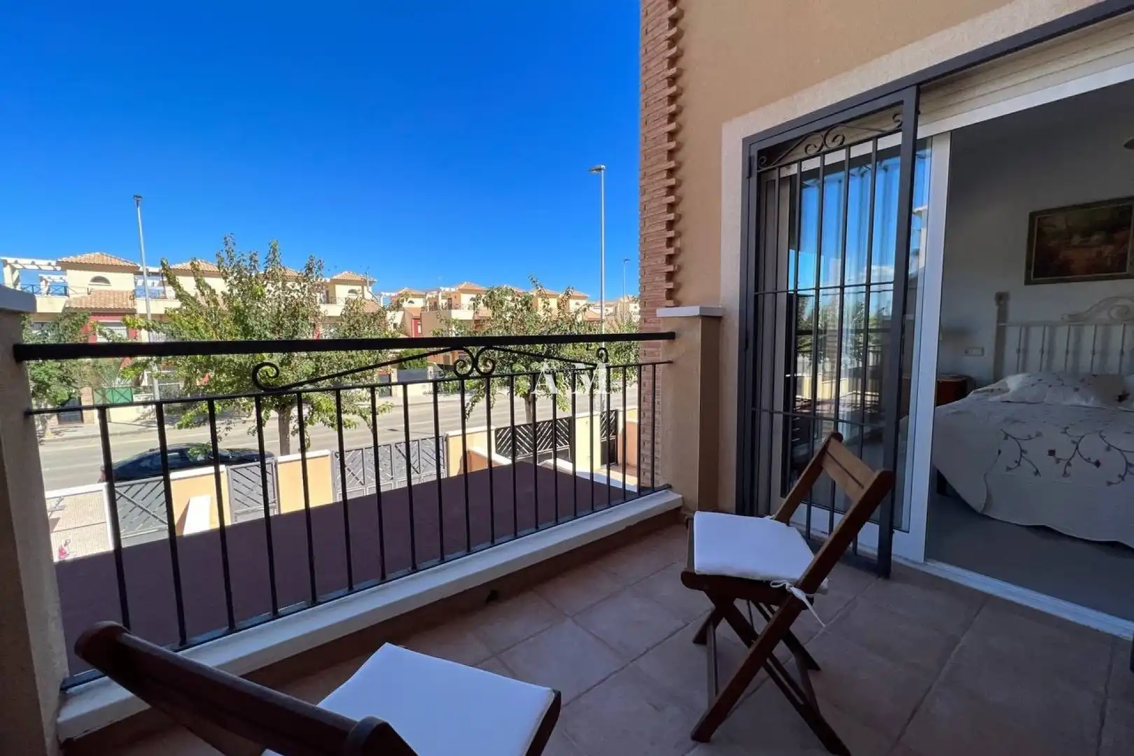 Terraza de Casa o chalet de alquiler en Pilar de la Horadada con Aire acondicionado, Calefacción y Jardín privado