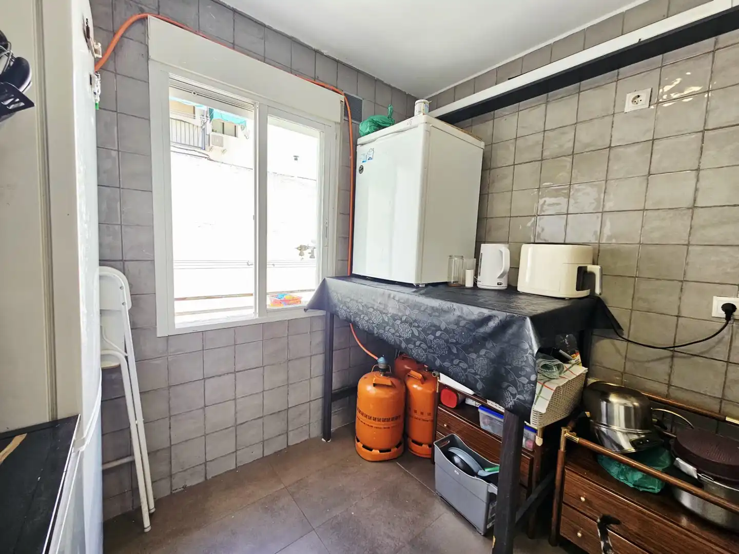 Kitchen of Flat for sale in Madrid  with Air Conditioner and Heating