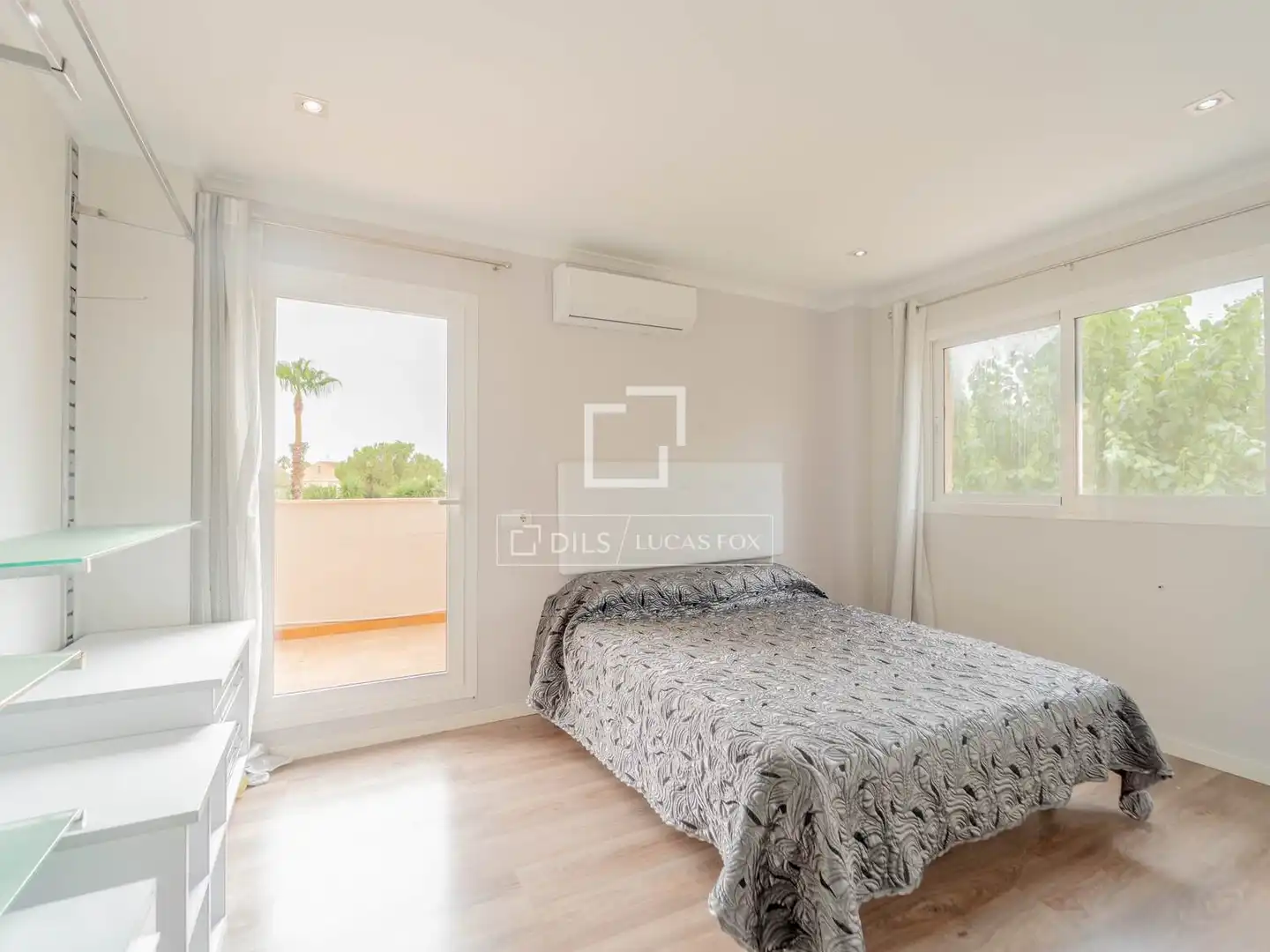 Dormitori de Casa o xalet de lloguer en Bétera amb Aire condicionat, Jardí privat i Moblat
