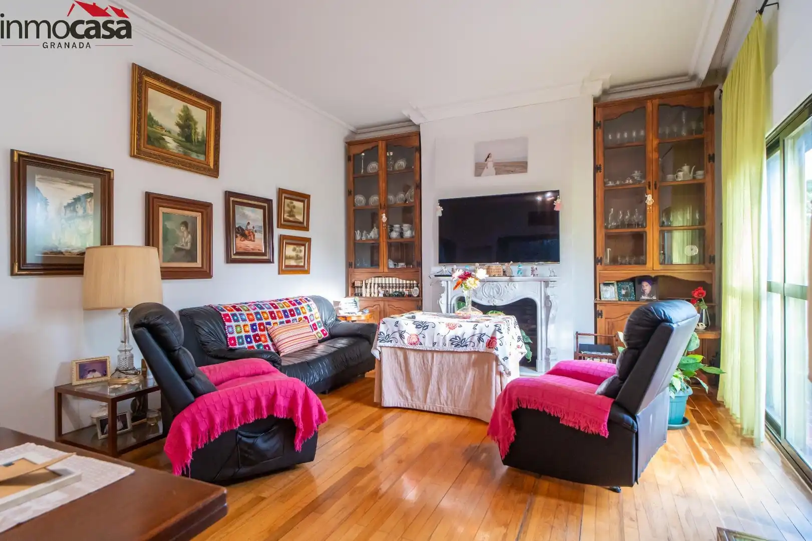 Sala de estar de Piso en venta en Isla Cristina con Aire acondicionado, Calefacción y Parquet