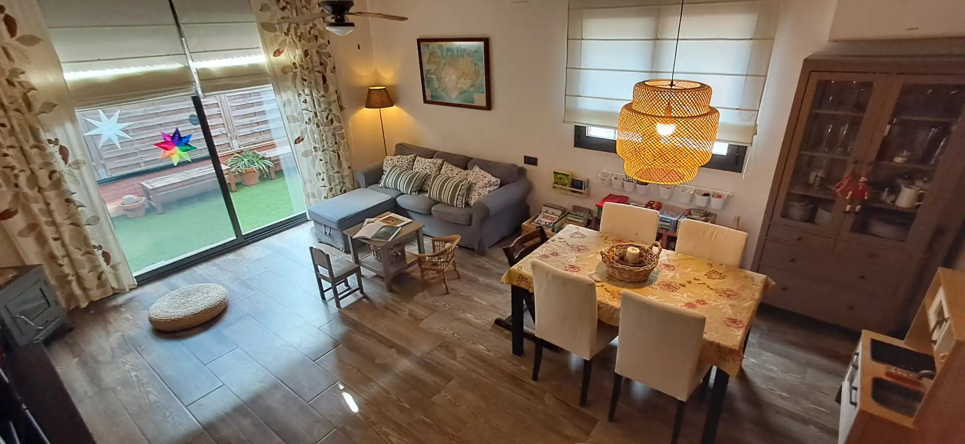 Living room of Detached homes for sale in Sant Antoni de Vilamajor  with Air Conditioner, Heating and Terrace