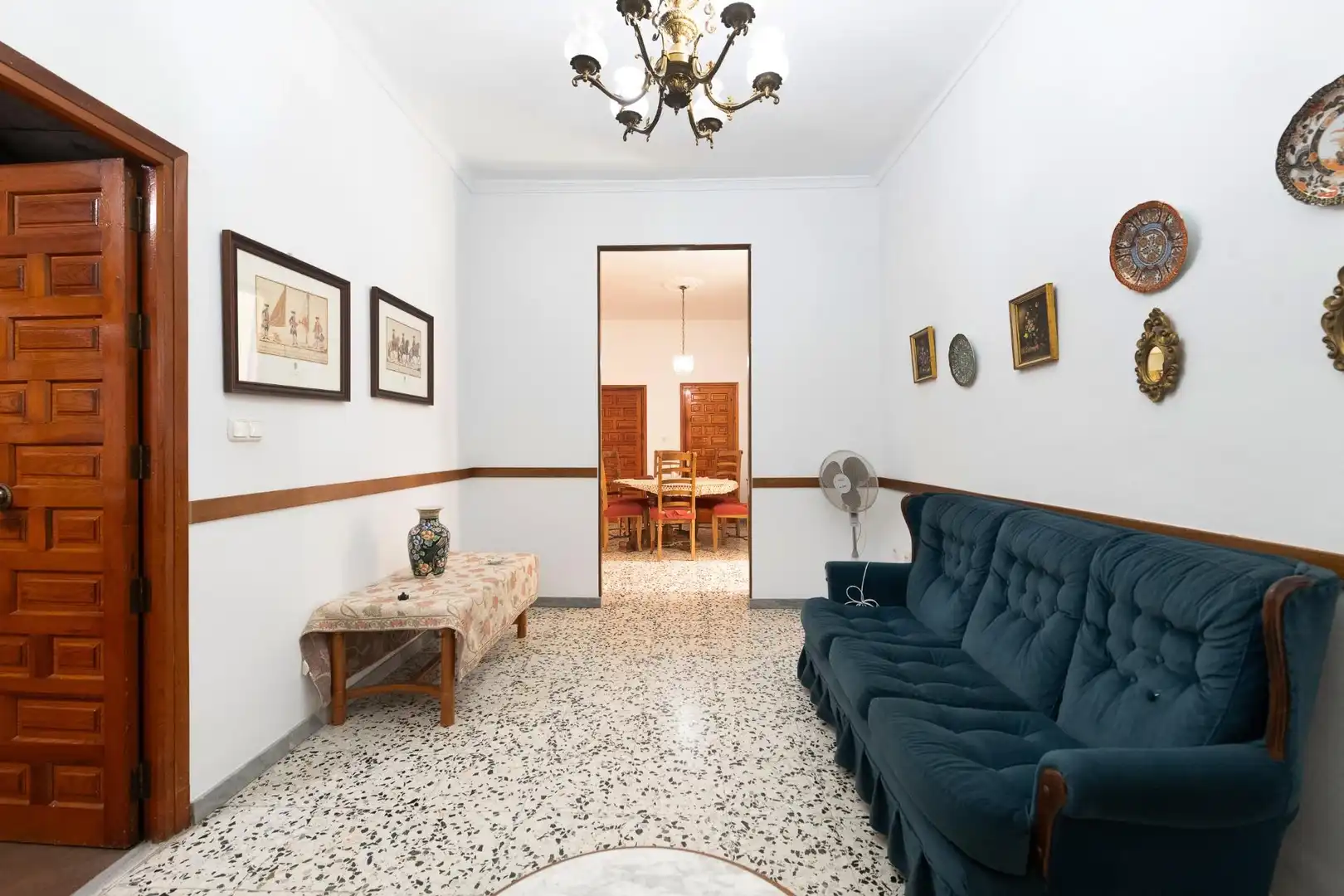 Living room of Houses for sale in Coín  with Terrace, Furnished and Balcony