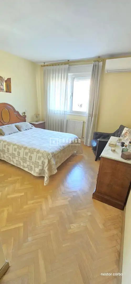 Bedroom of Flat for sale in Torrejón de Ardoz  with Heating, Private garden and Parquet flooring