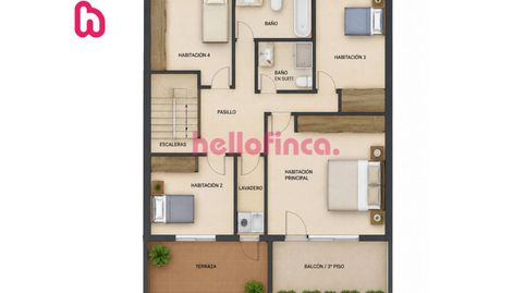 Foto 4 de Casa adosada en venta en Calle Josep Tarradellas, Palau-solità i Plegamans, Barcelona