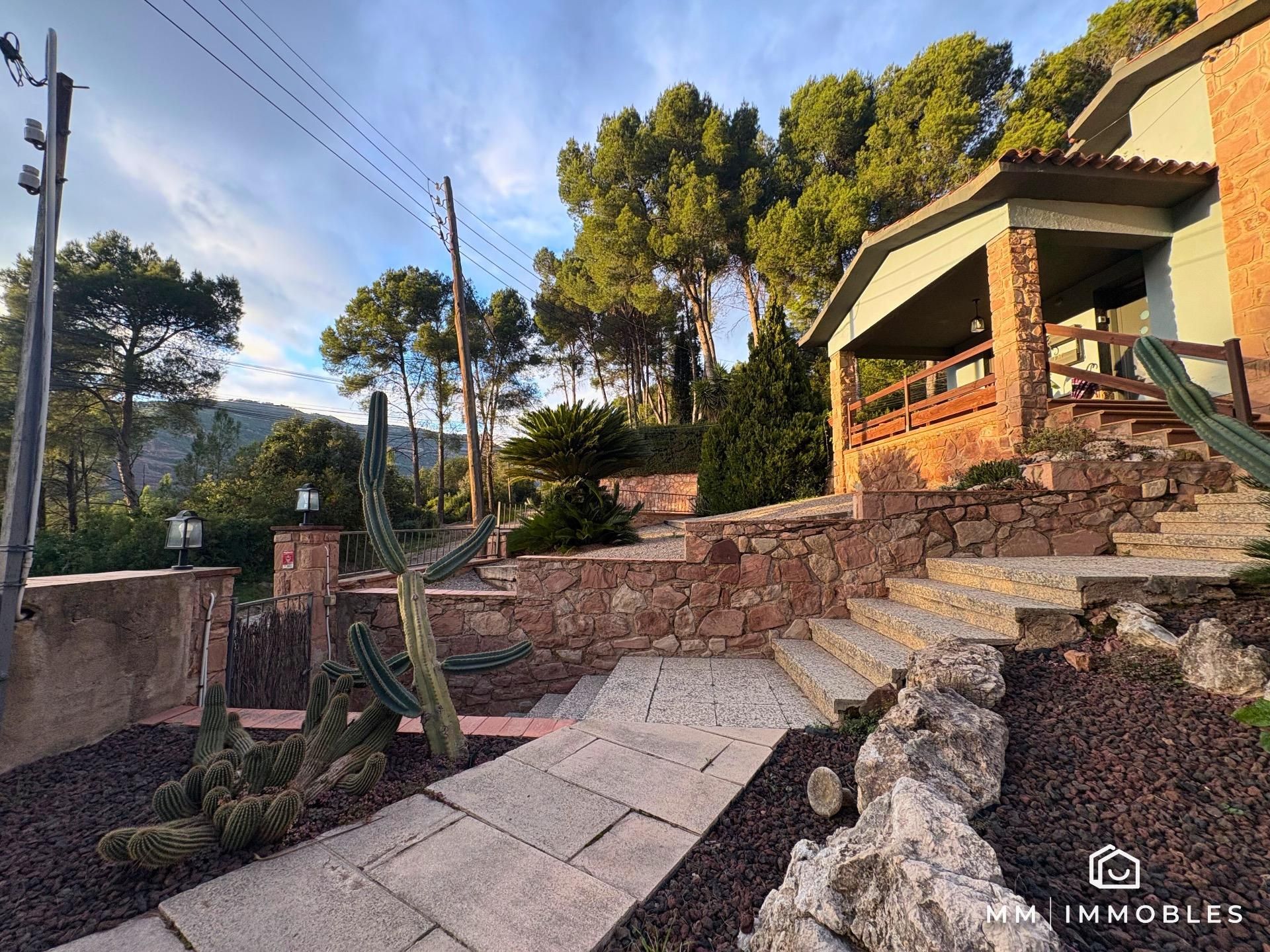 Terrace of House or chalet for sale in Bigues i Riells del Fai