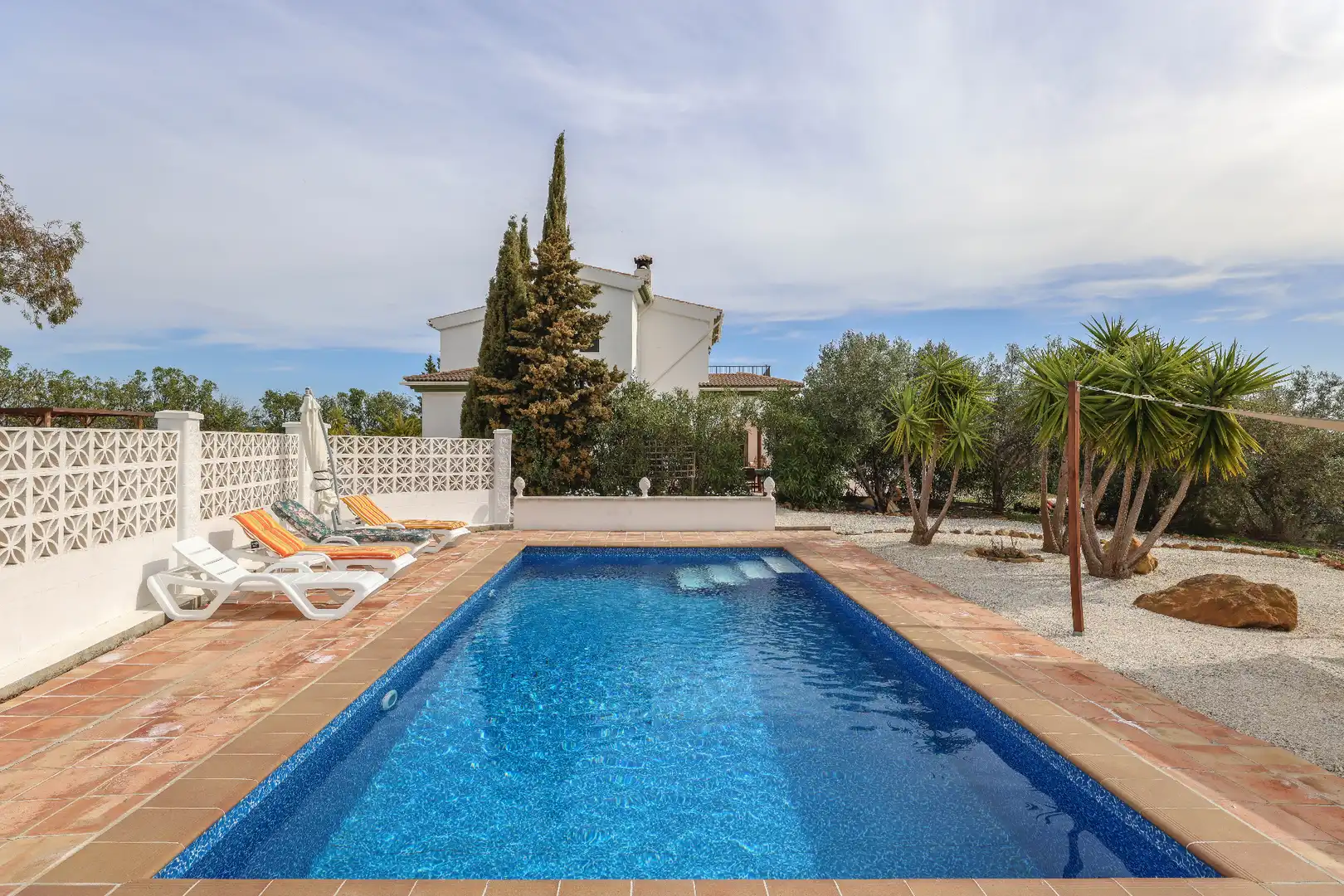 Jardín de Casa o chalet en venta en Casarabonela con Aire acondicionado, Jardín privado y Piscina