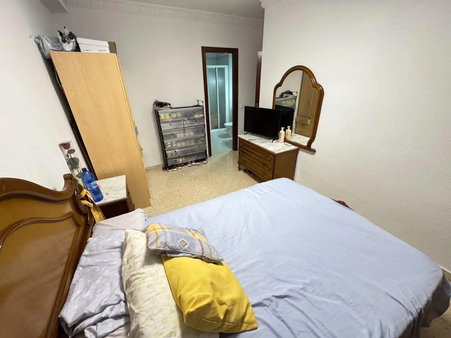 Schlafzimmer von Erdgeschoss zum Verkauf in Dos Hermanas mit Klimaanlage, Heizung und Terrasse