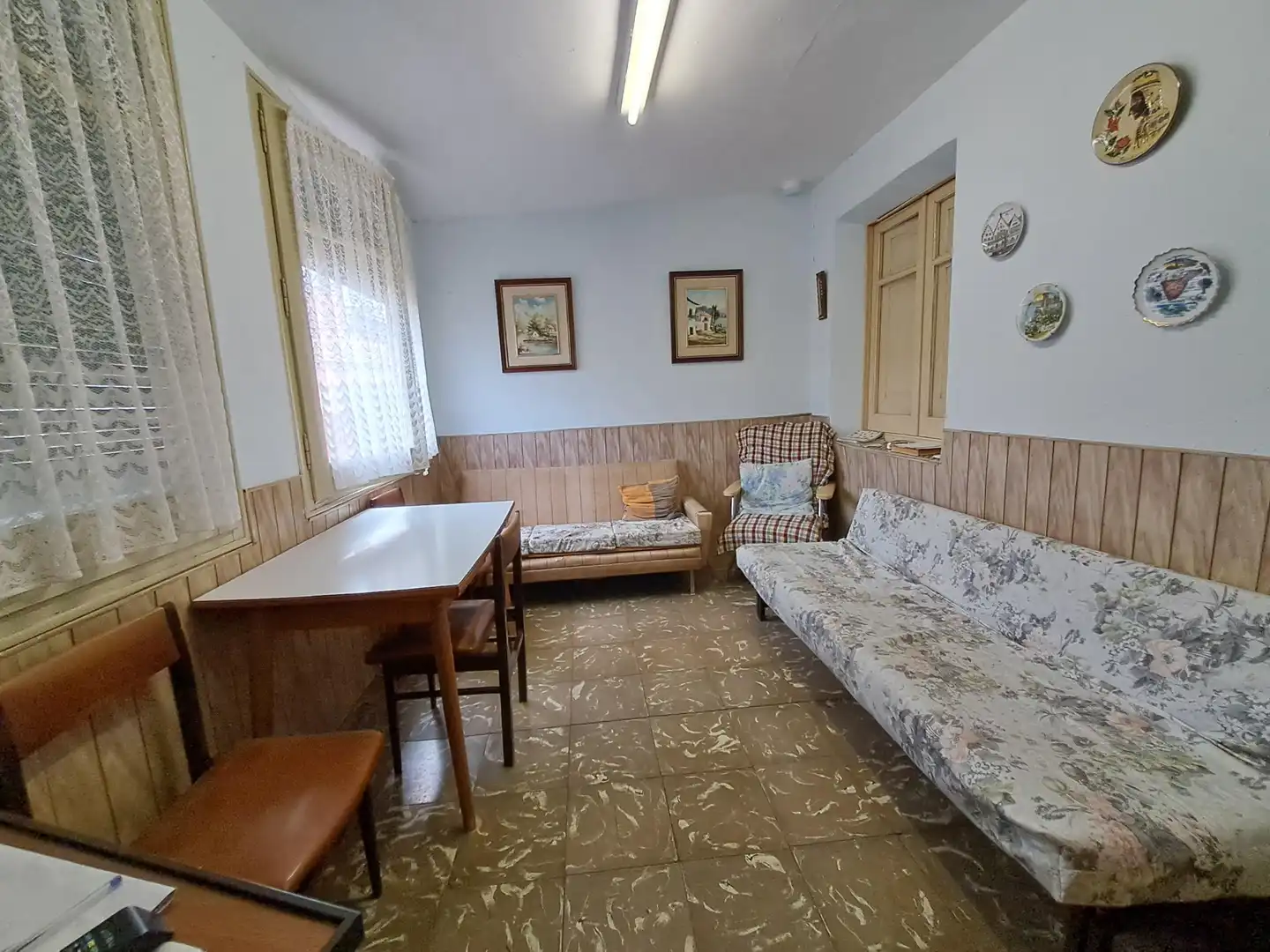 Sala de estar de Casa adosada en venta en Móra la Nova con Terraza, Amueblado y Lavadora