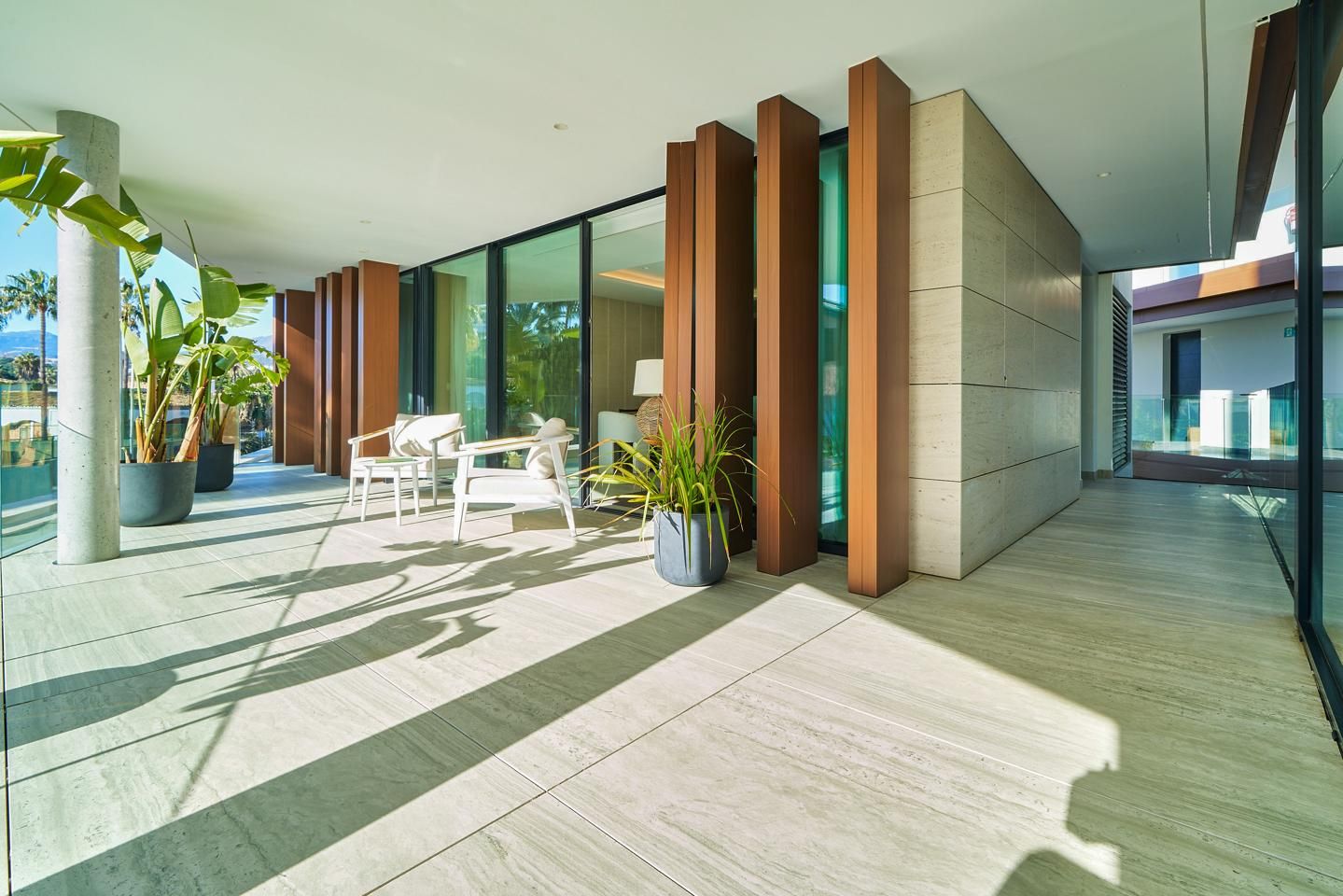 Terrace of Apartment for sale in Estepona  with Air Conditioner, Heating and Private garden