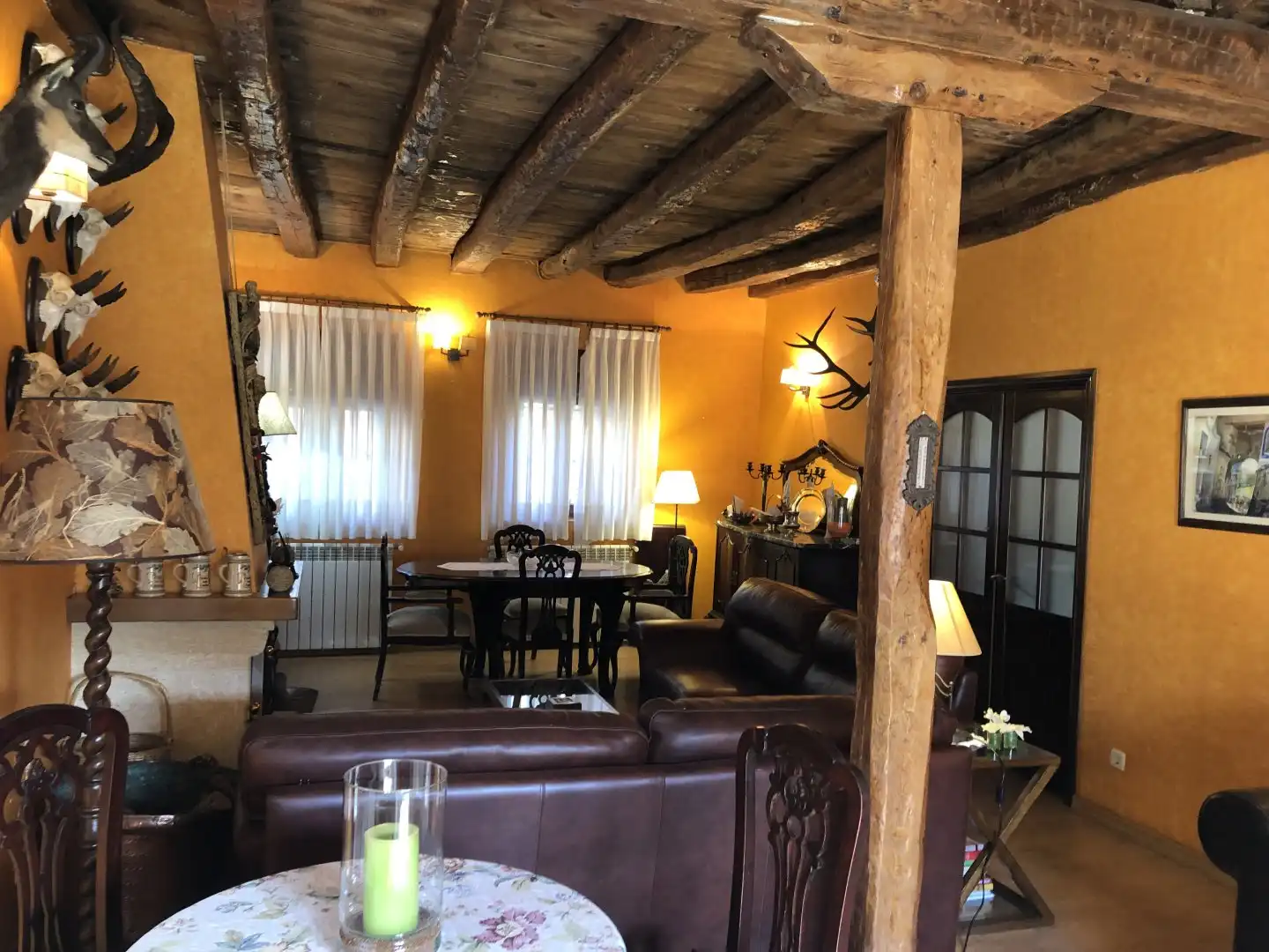 Sala de estar de Casa o chalet en venta en Sepúlveda con Calefacción y Jardín privado